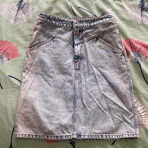 H&M - Acid Wash Pencil Skirt - Size 4